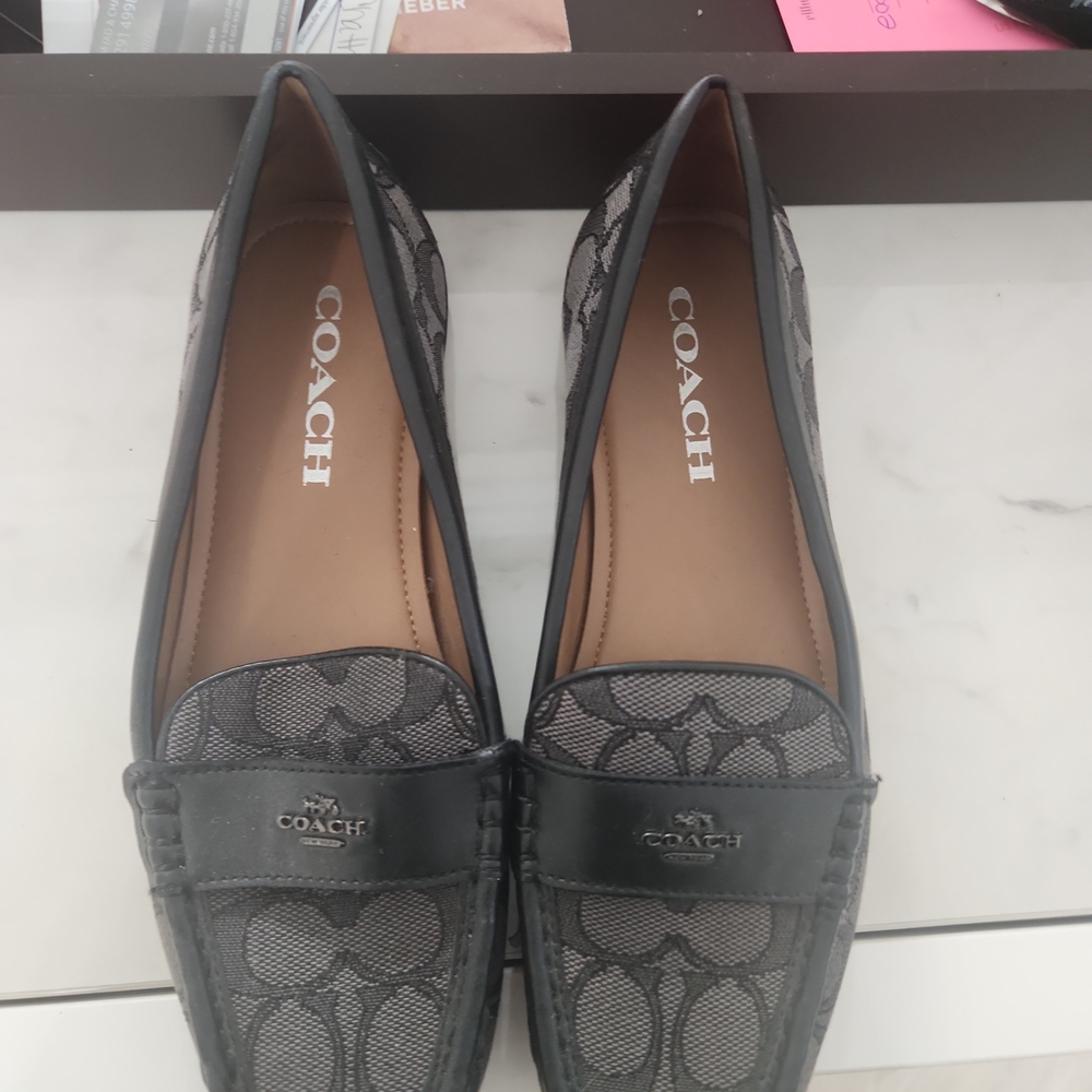Coach Women's Black Loafers